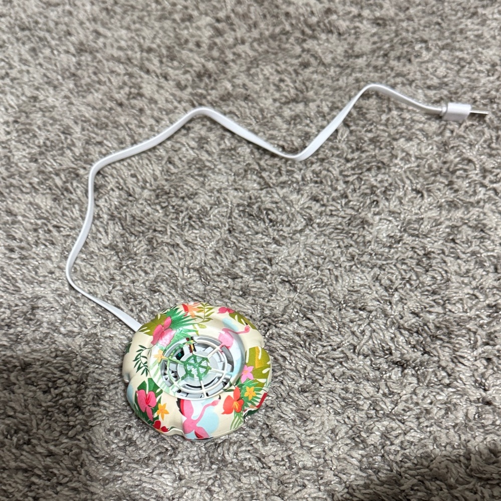 Scentsy flamingo mini fan